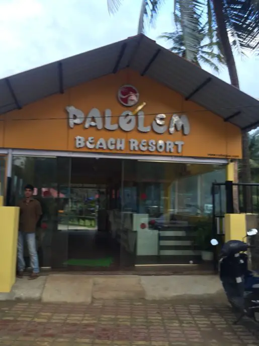 Palolem Beach Resort in South Goa, India