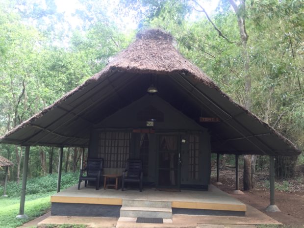 Tented cottage Kabini River Lodge in Nagarhole National Park, India