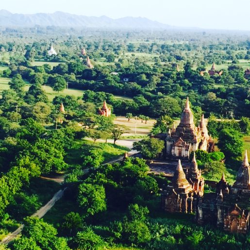 View from Bagan Viewing Tower