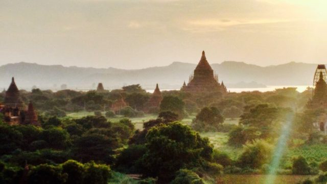 View from Bagan Viewing Tower Myanmar