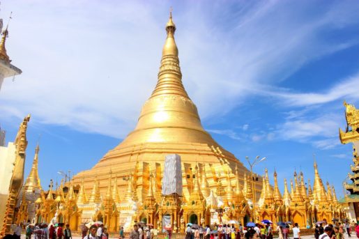 Shwedagon Pagoda Yangon Myanmar