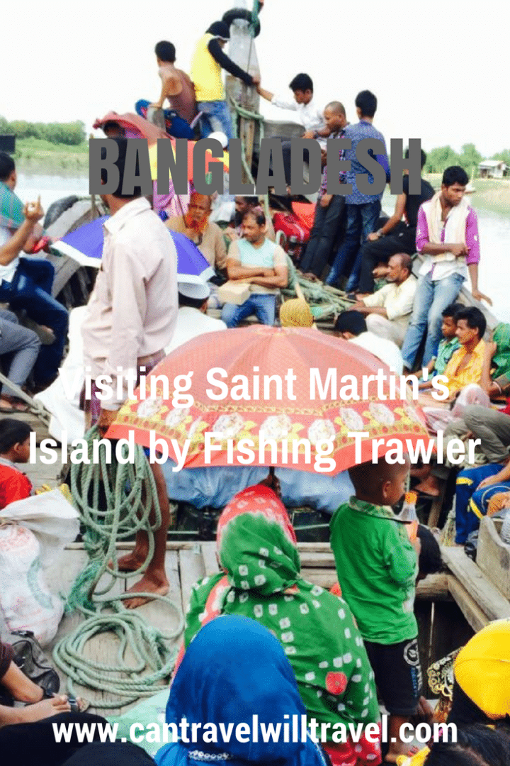 Visiting Saint Martin's Island by Fishing Trawler