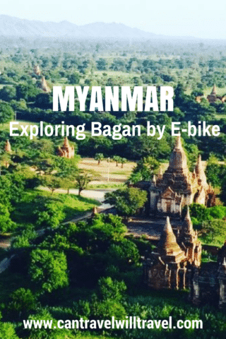 exploring temples of bagan by e-bike, myanmar (burma)