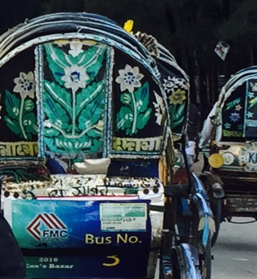 Cycle rickshaw Cox's Bazar Bangladesh