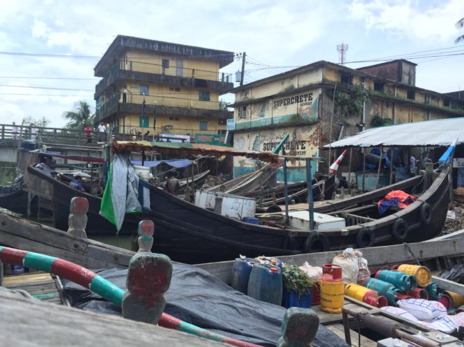 Fishing trawler Teknaf Ghat Bangladesh