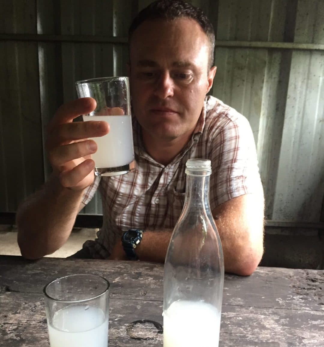 Toddy on Kerala backwaters canoe day trip