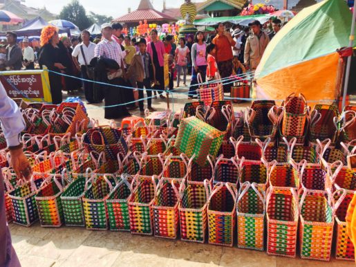 Paung Daw Oo Pagoda Festival Market Inle Lake