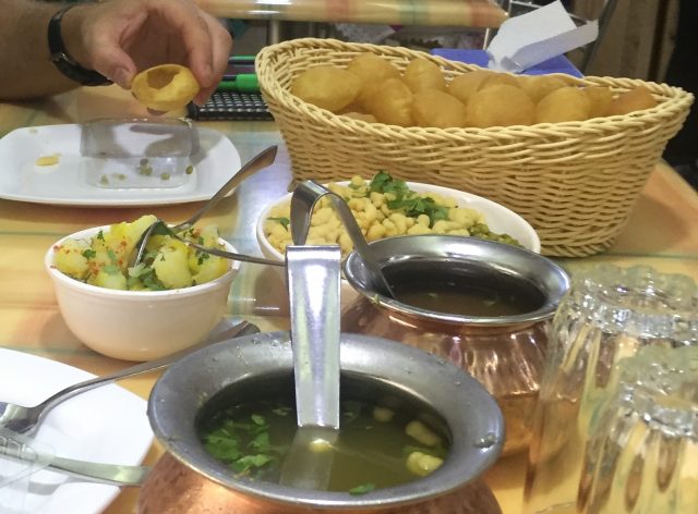 Pani Puri at Elco Pani Puri Centre Mumbai