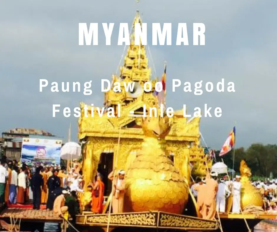 Phaung Daw oo Pagoda Festival on Inle Lake, Myanmar
