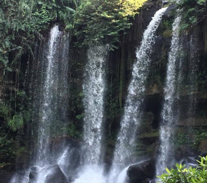 Kulen Mountain Waterfall, Phnom Kulen National Park, Cambodia