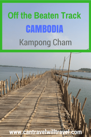 Kampong Cham | Off the Beaten Track Cambodia, Koh Paen Bamboo Bridge, longest bamboo bridge in the World