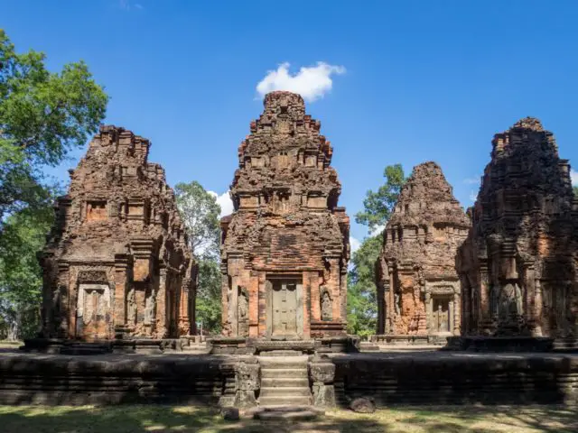 Preah Ko Temple - Rolous Group - Angkor Archaeological Park in Siem Reap, Cambodia
