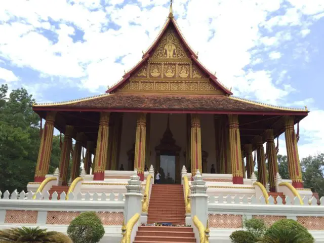 Wat Ho Phra Kaew in Vientiane, Laos