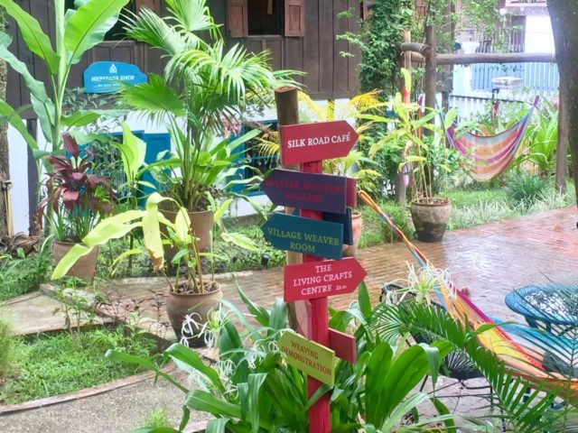 Ok Pop Tok Silk Road Cafe in Luang Prabang, Laos Ok Pop Tok Silk Road Cafe in Luang Prabang, Laos