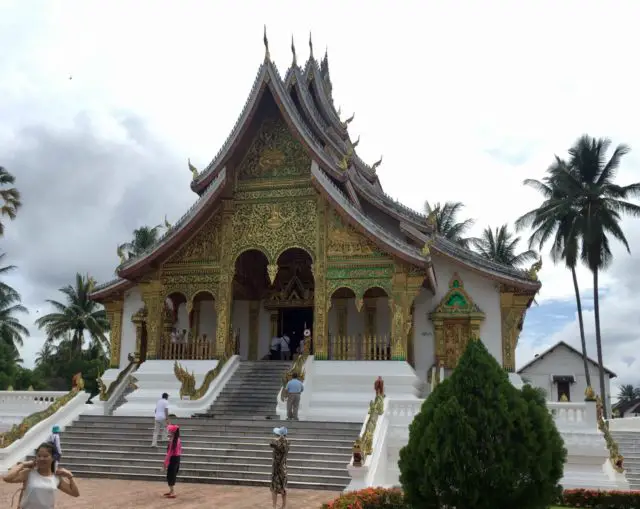 Royal Palace Museum in Luang Prabang Laos