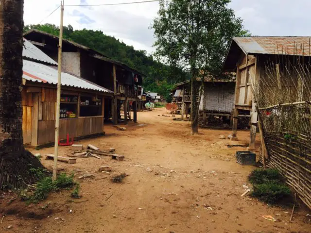 Nalan Neua Village in Nam Ha NPA, Laos