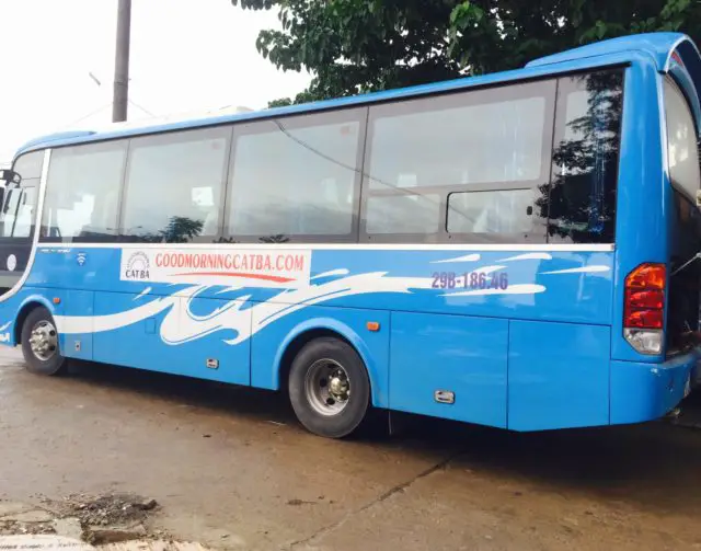 Good Morning Cat Ba Bus Transfer from Hanoi to Cat ba Island, Vietnam