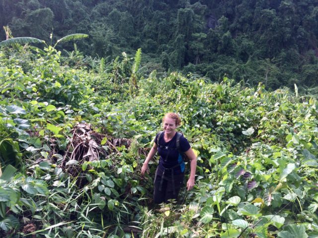 Tough valley climb with Hai's Eco Tours in Phong Nha, Vietnam