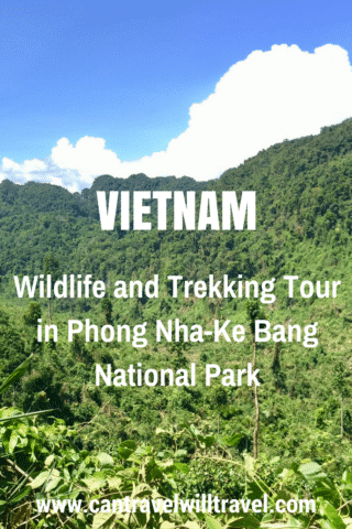 Wildlife and jungle trekking tour in Phong Nha-Ke Bang Nationa Park, Vietnam