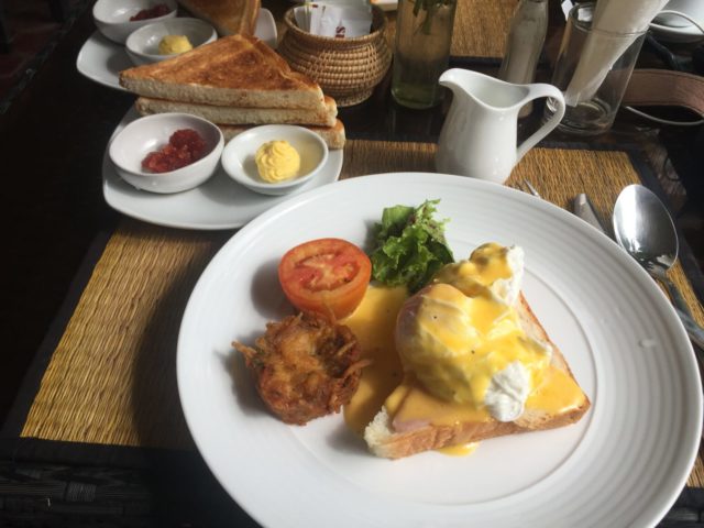 Breakfast at Baby Elephant Boutique Hotel in Siem Reap