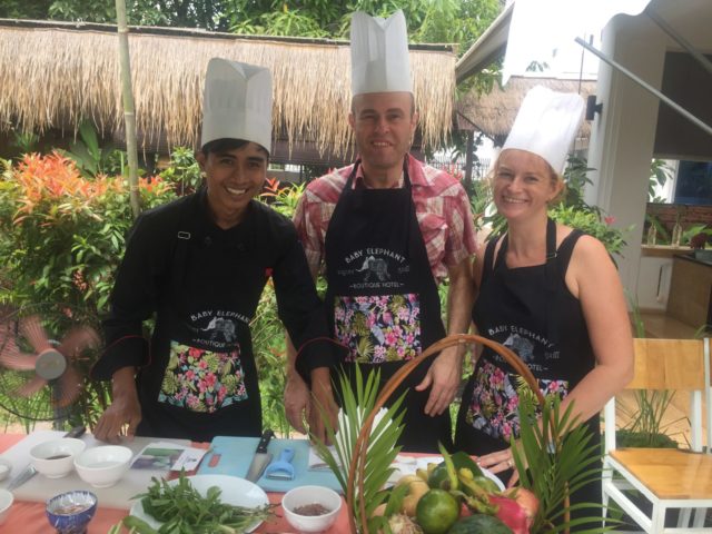 Cambodian Cooking Class at Baby Elephant Boutique Hotel in Siem Reap