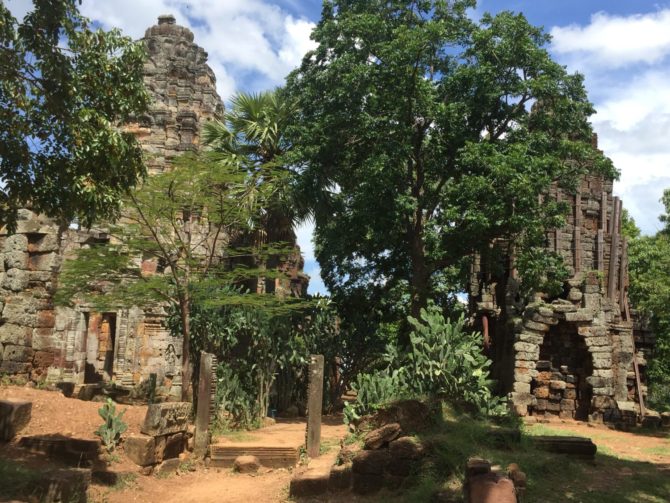 Phnom Banan near Battambang, Cambodia