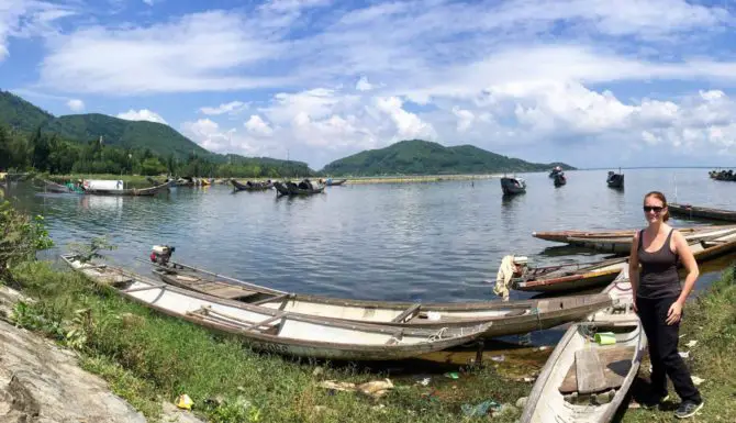 Tam Giang Lagoon in Vietnam