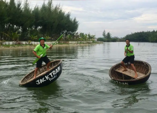 Thung Chai Basket Boats - Jack tran Tours in Hoi An, Vietnam