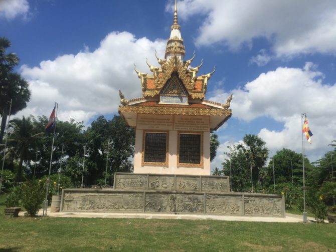 Wat Samrong Knong near Battambang, Cambodia