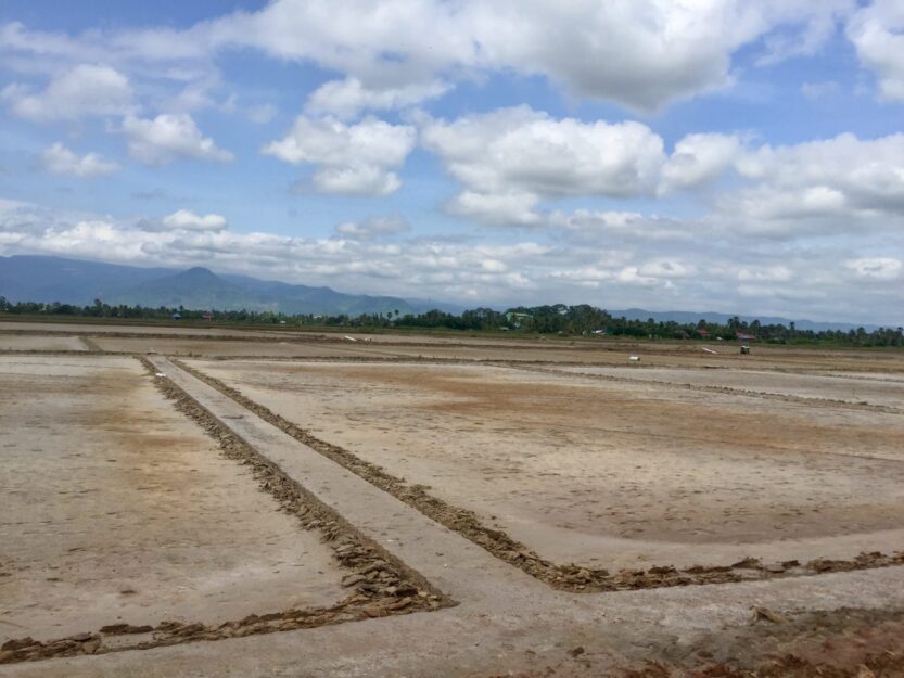 Salt Flats near Kampot and Kep, Cambodia