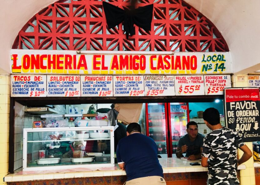 Loncheria el Amigo Casiano in Valladolid, Mexico