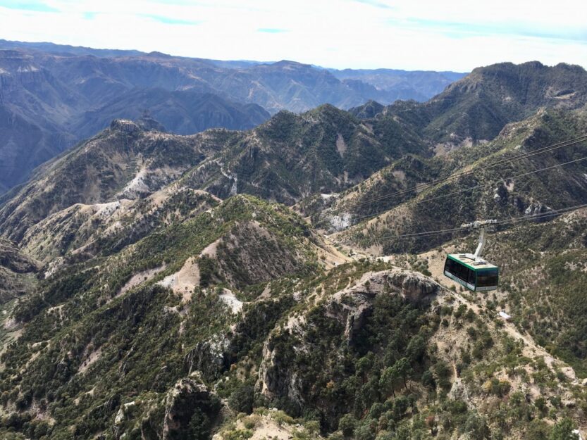 Cable Car at Copper Canyon Adventure Park, Mexico