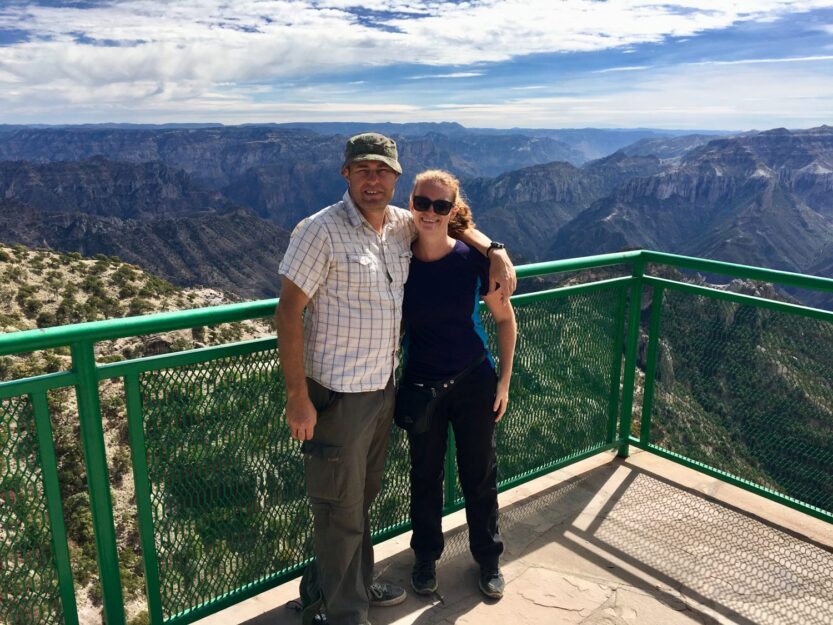 Viewpoint in Copper canyon Adventure Park