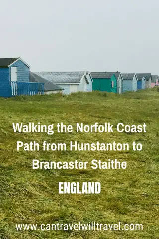 Walking the Norfolk Coast Path from Hunstanton to Brancaster Staithe Pin2