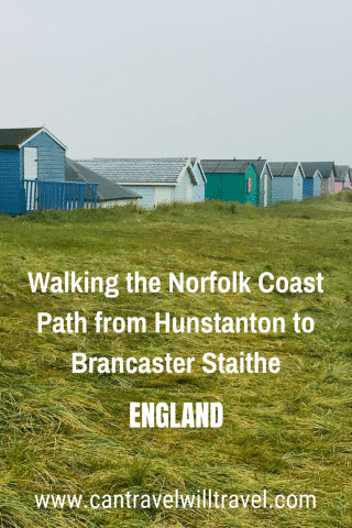 Walking the Norfolk Coast Path from Hunstanton to Brancaster Staithe Pin2