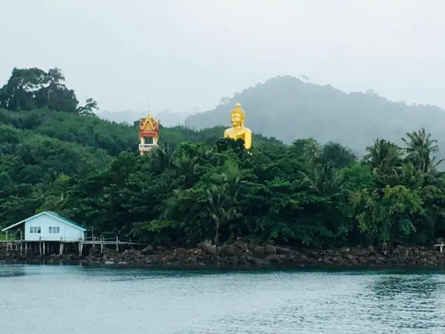Golden Buddha on Koh Kood in Thailand