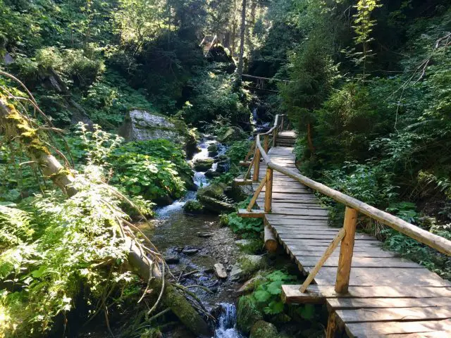 Hiking in Bila Opava Valley, Czech Republic