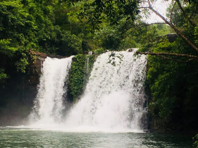 Khlong Chao Waterfall on Koh Kood in Thailand