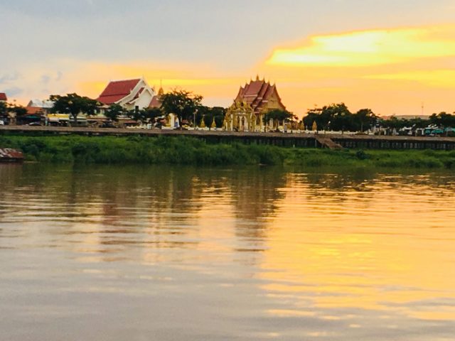 Sunset River Cruise in Nakhon Phanom, Thailand