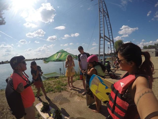 Wakeboarding in the Hradec Kralove Region, Czech Republic