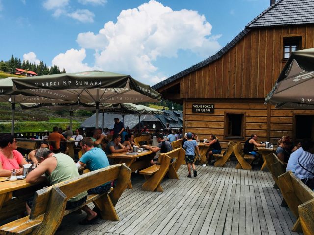 Brewery Modrava in Sumava National Park, Czech Republic