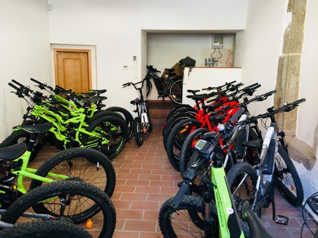 Electro Bike Rental at Bed & Bike Prachatice