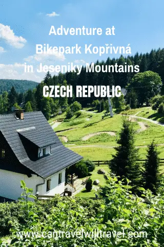 Adventure at Bikepark Koprivna in Jeseniky Mountains Pin2