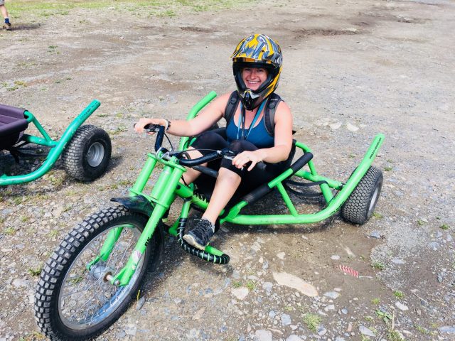 Downhill Drift Trike at Bikepark Kopřivná