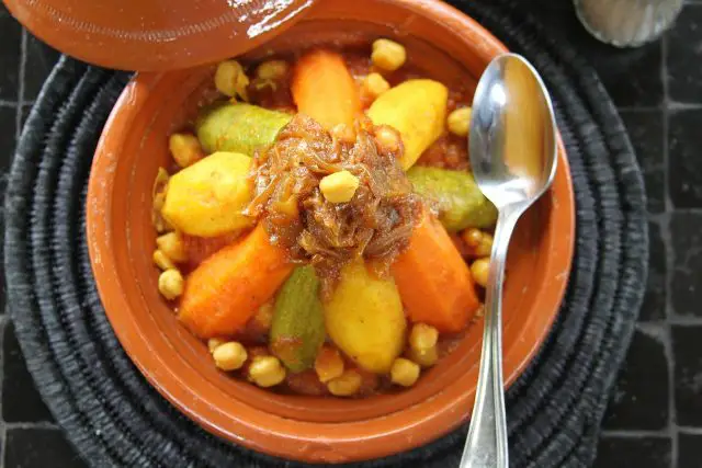 Vegetable Cous Cous in Marrakech, Morocco