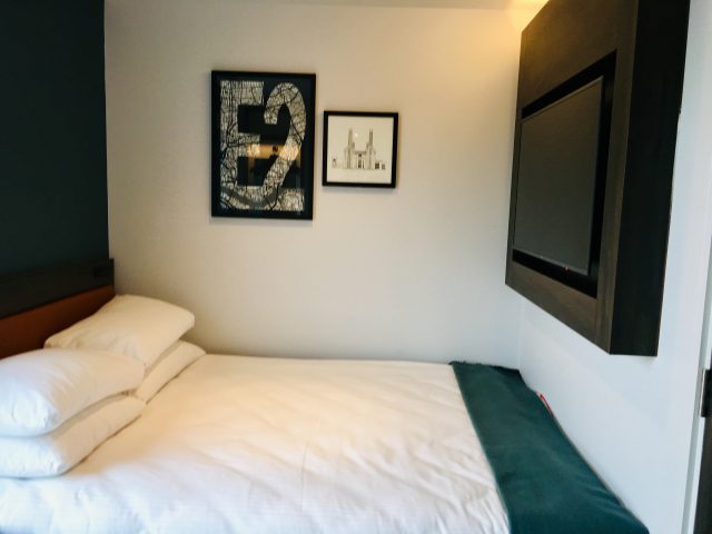 Bedroom at The East London Hotel