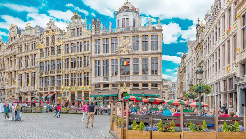 Grote Market in Brussels, Belgium