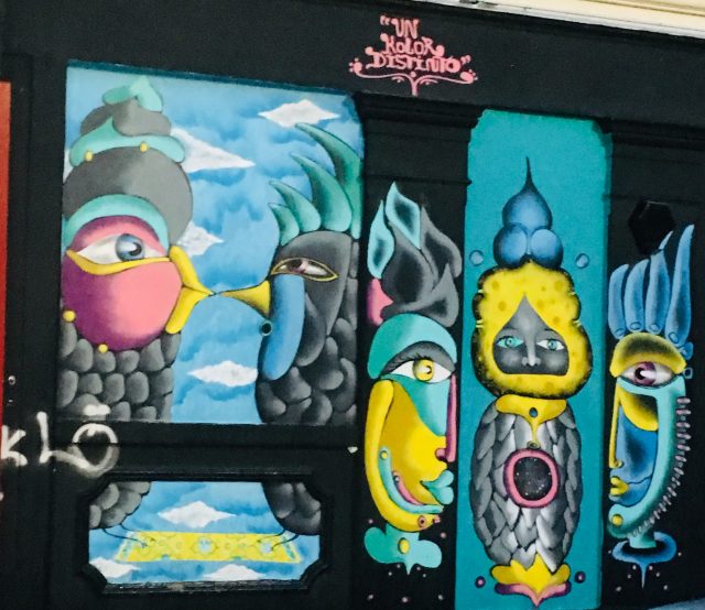 Street Art in the East End of London, England