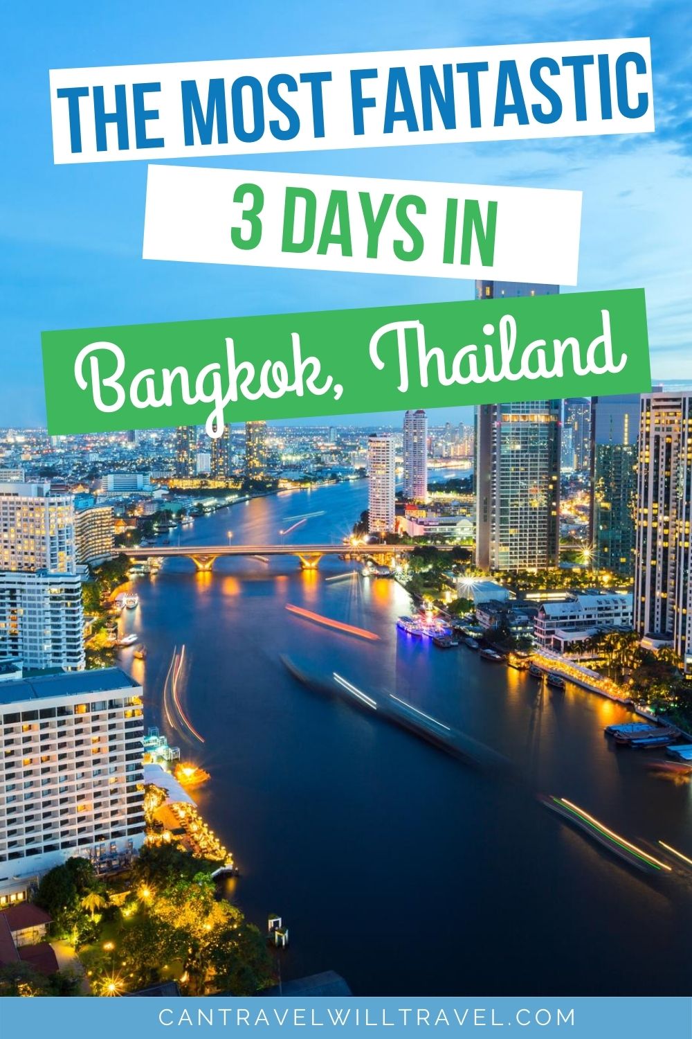 3-Day Bangkok Itinerary, Thailand Pin1