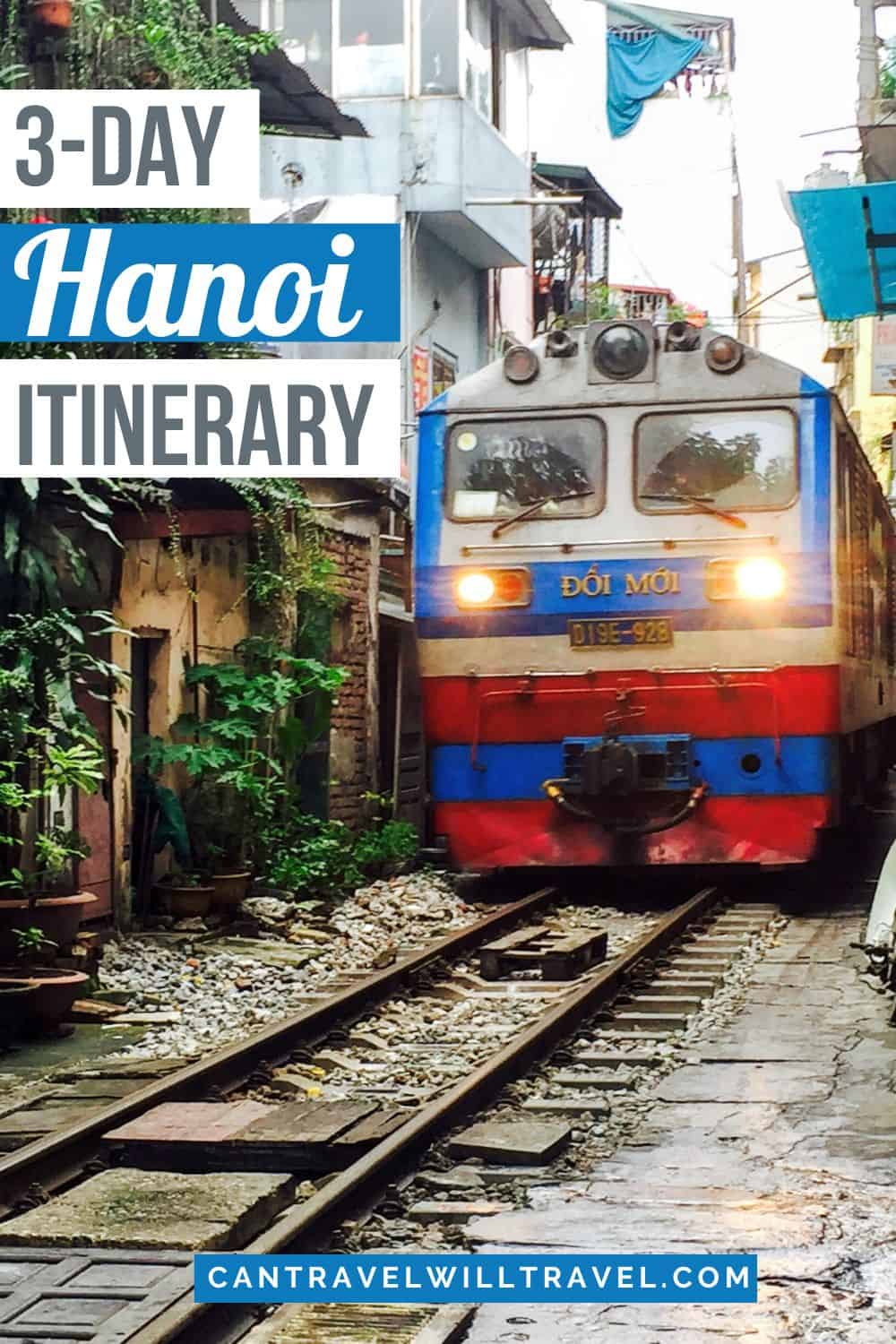 3-Day Hanoi Itinerary Pin1